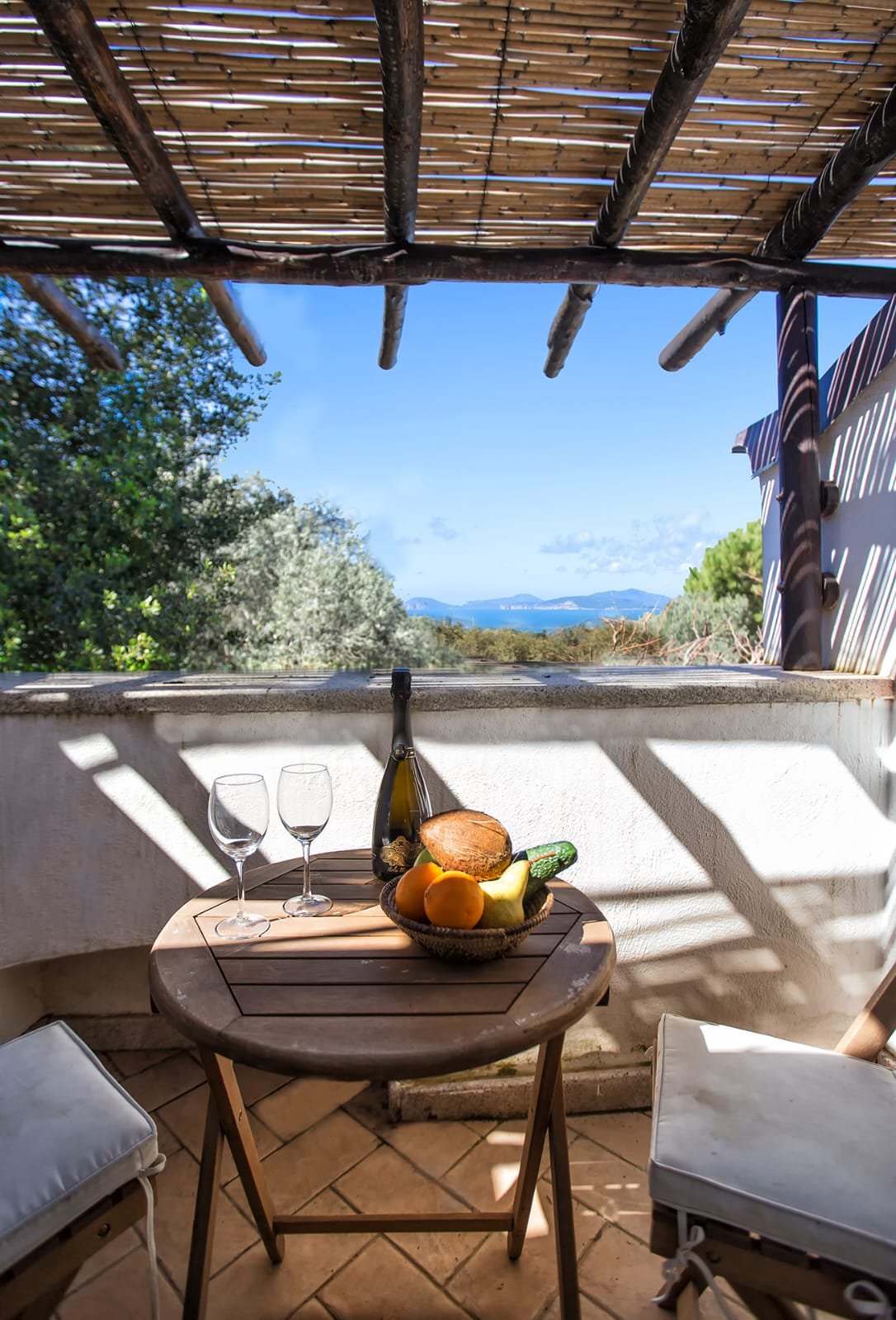 Villa Asaje sea-view terrace